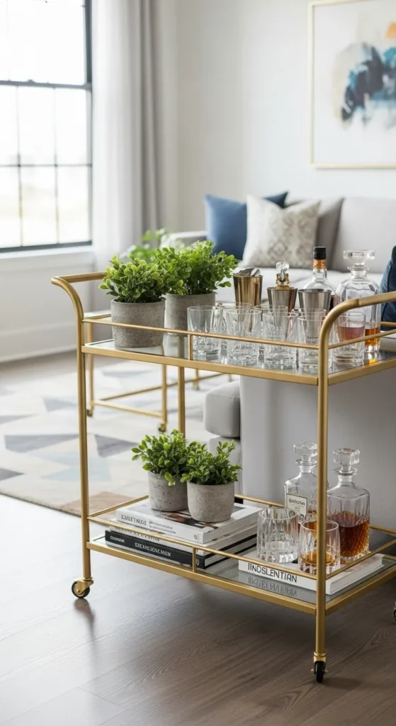 Style a Bar Cart
