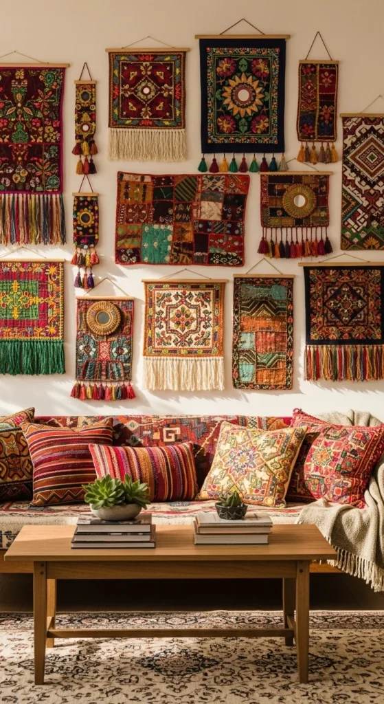 Turn Fabric into Wall Art