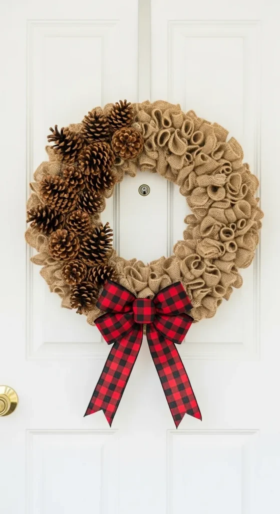 Burlap Wreath