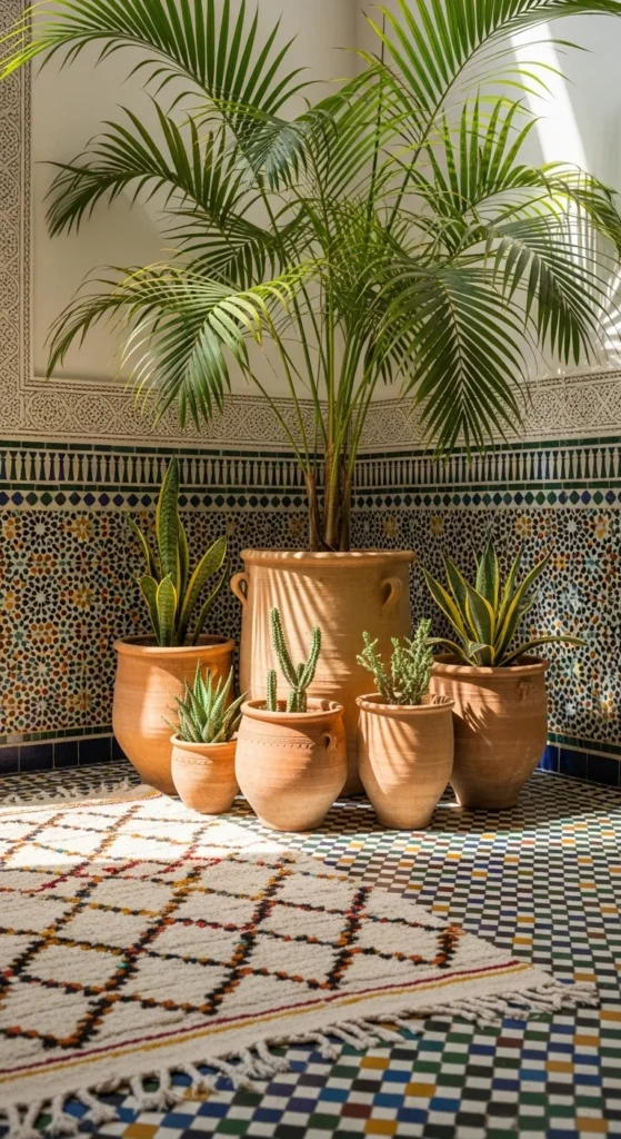 Finish with Plants and Natural Elements