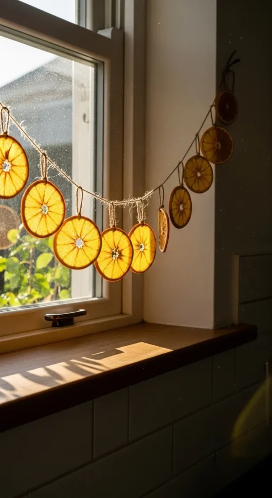 Dried Orange Garland