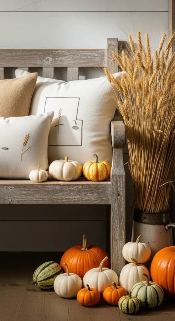 Burlap and Linen Pillows