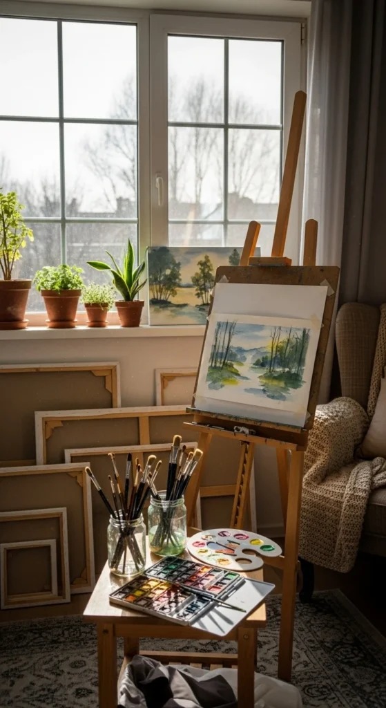 Create an Artist’s Corner