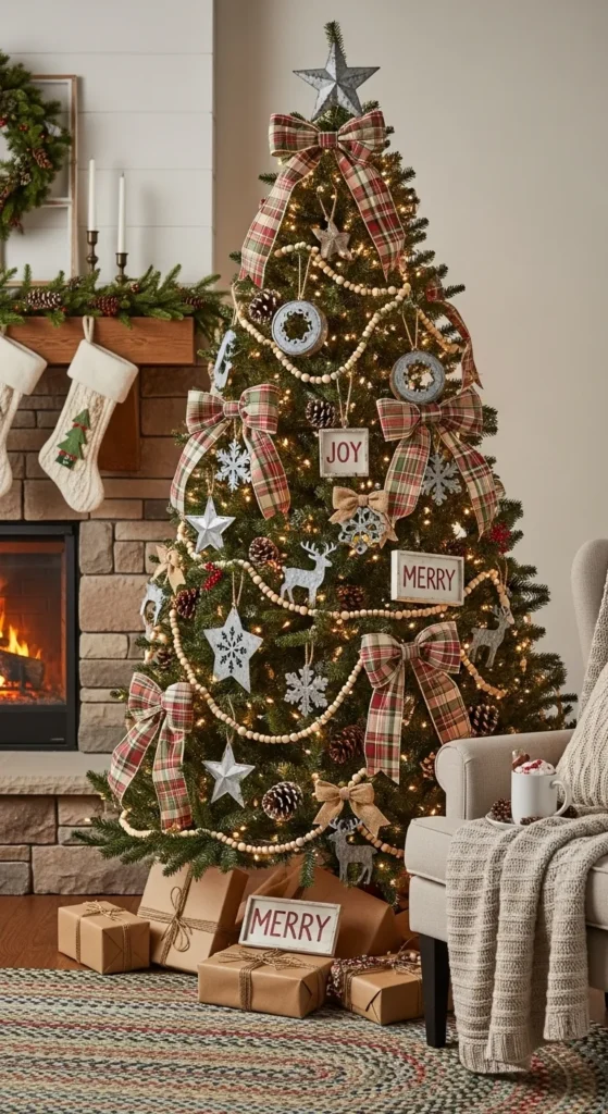 Farmhouse Country Tree