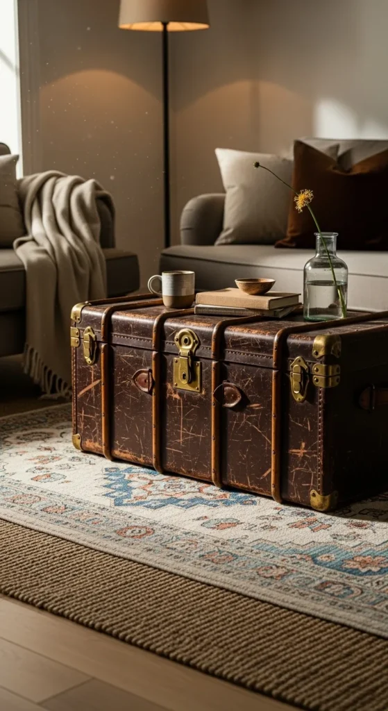Use a Vintage Trunk
