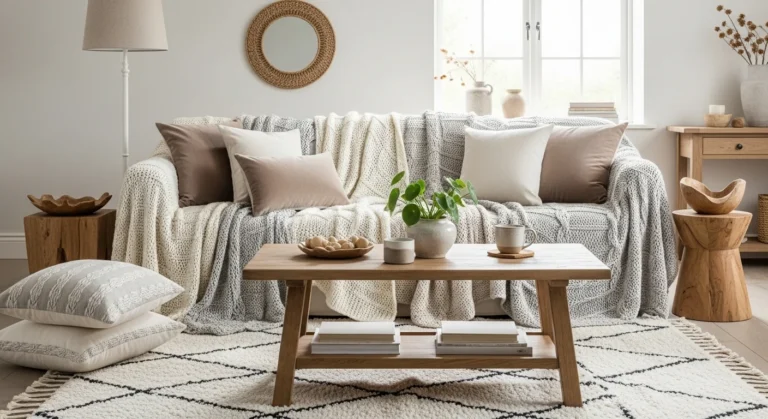 How to Add Textured Fabric Decor for a Cozy, Inviting Home