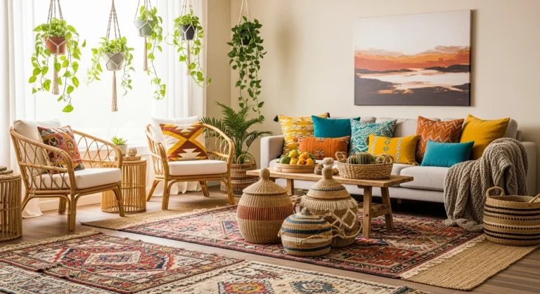 How to Create a Boho-Chic Look with Easy Home Decor Tips