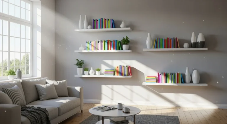 How to Install Floating Shelves for a Modern Look