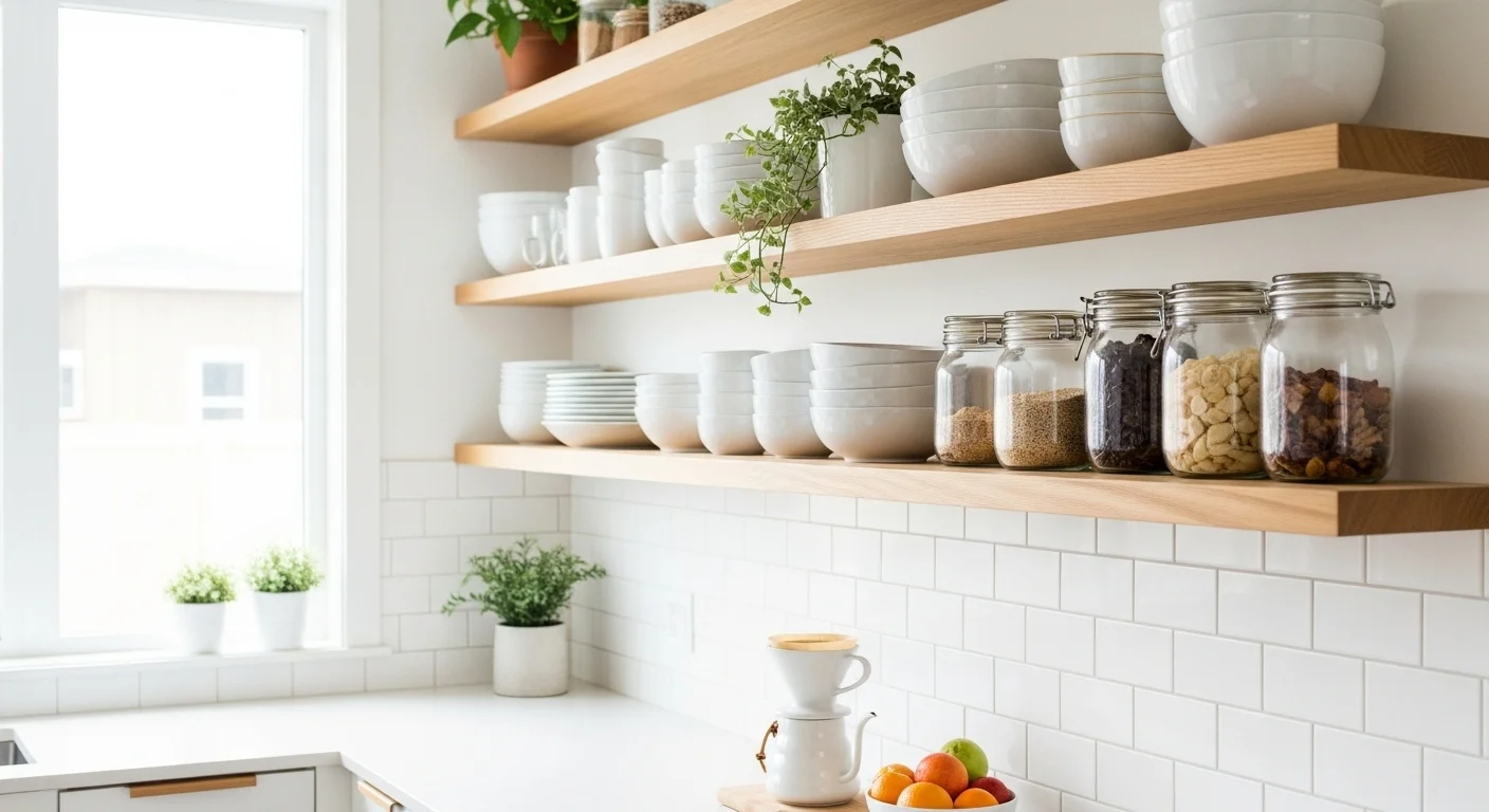 How to Style Open Shelving for a Chic and Functional Look