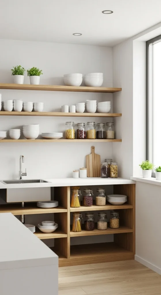 Open Shelving