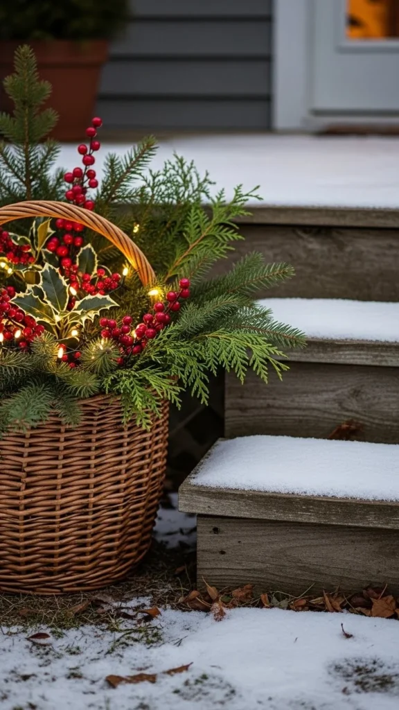 Holiday Basket of Greens