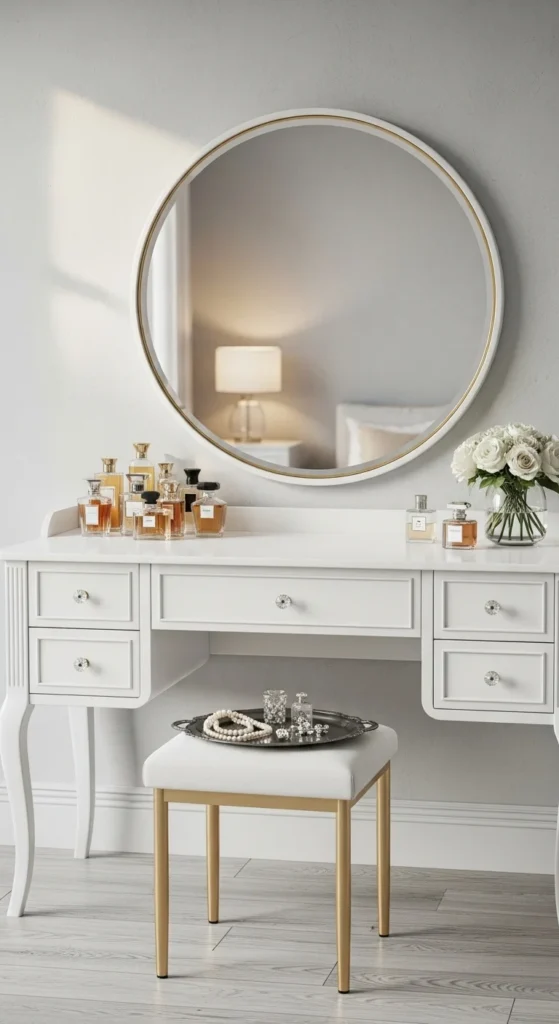 Include a Chic Vanity Table