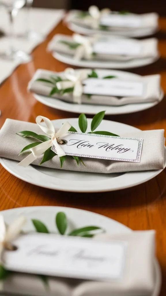 Personalized Name Tag Settings