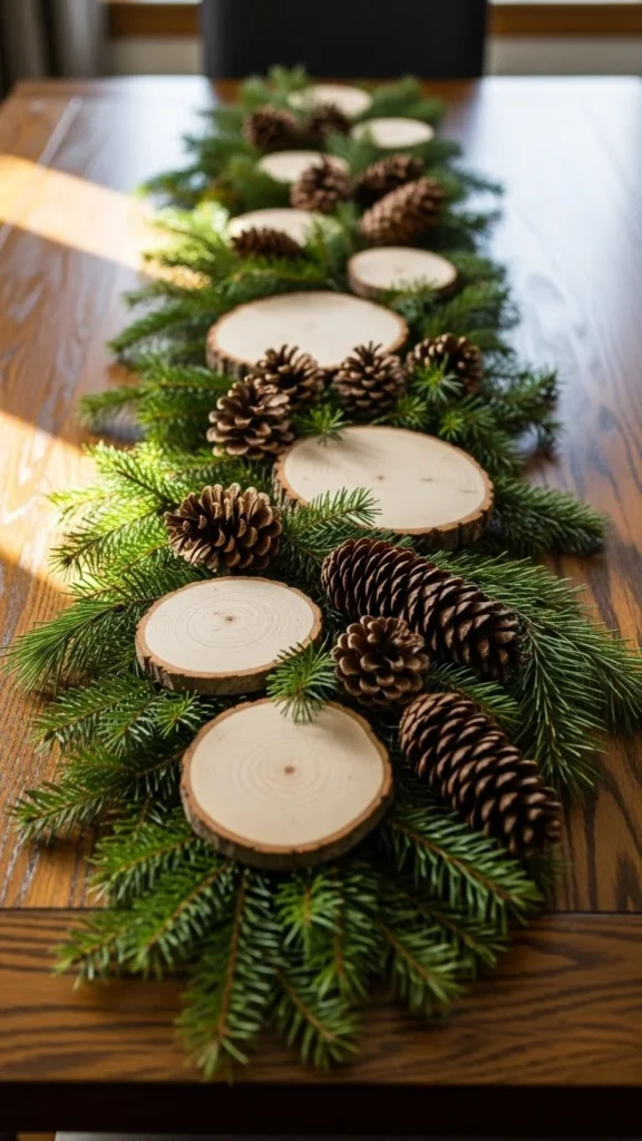 Woodland-Inspired Table Runner