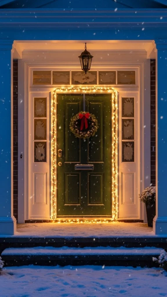 Wrapped Door Frame Lights