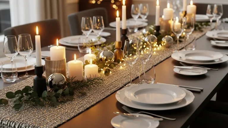 22 Classy New Year Table Runner Ideas That Tie It All Together