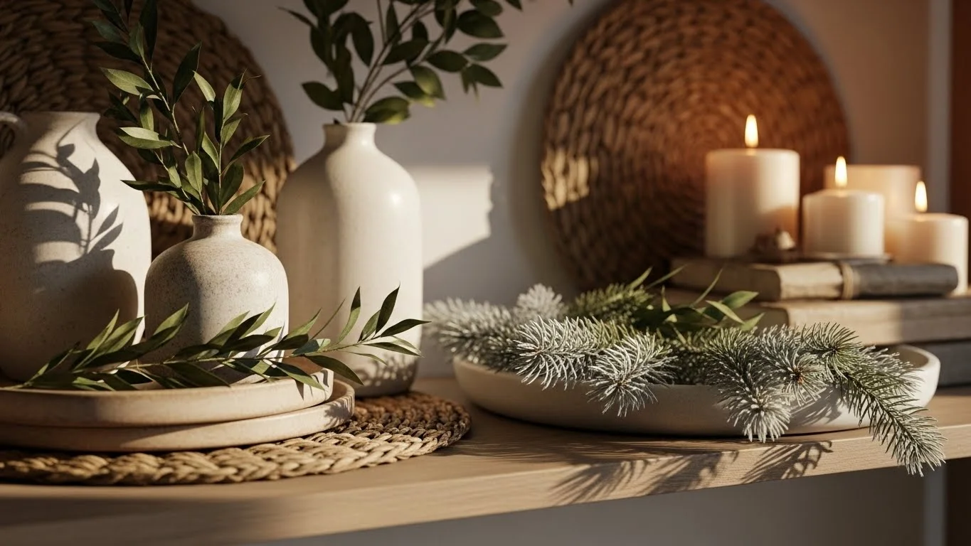 23 Aesthetic Winter Shelf Styling Ideas That Add Character