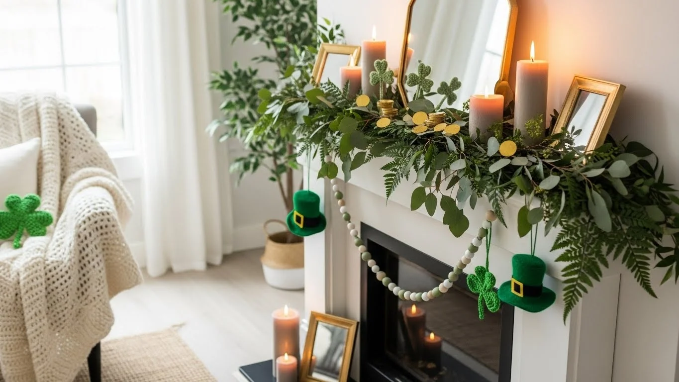 23 Eye-Catching St Patrick’s Day Mantel Decor Ideas That Stand Out