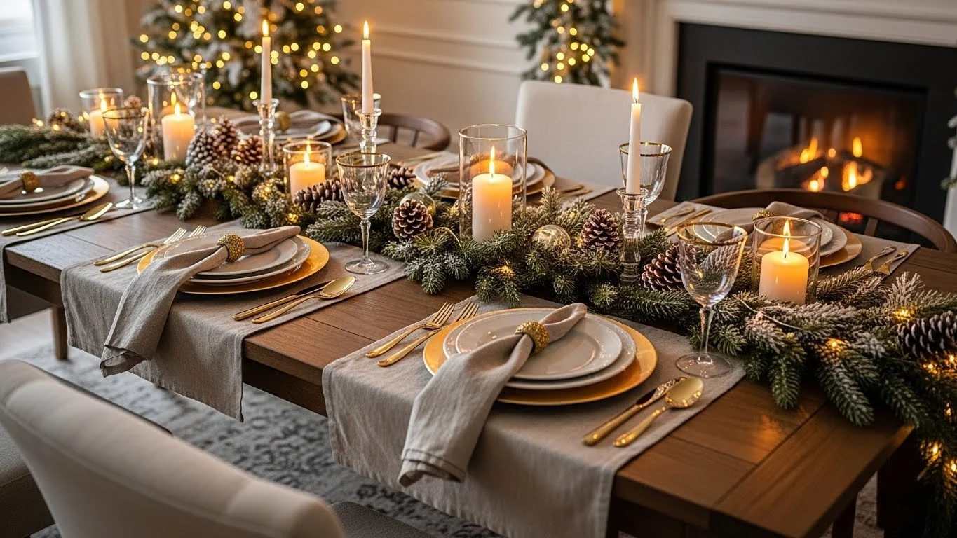 25 Chic Christmas Dining Room Decor Ideas That Feel Pinterest-Perfect
