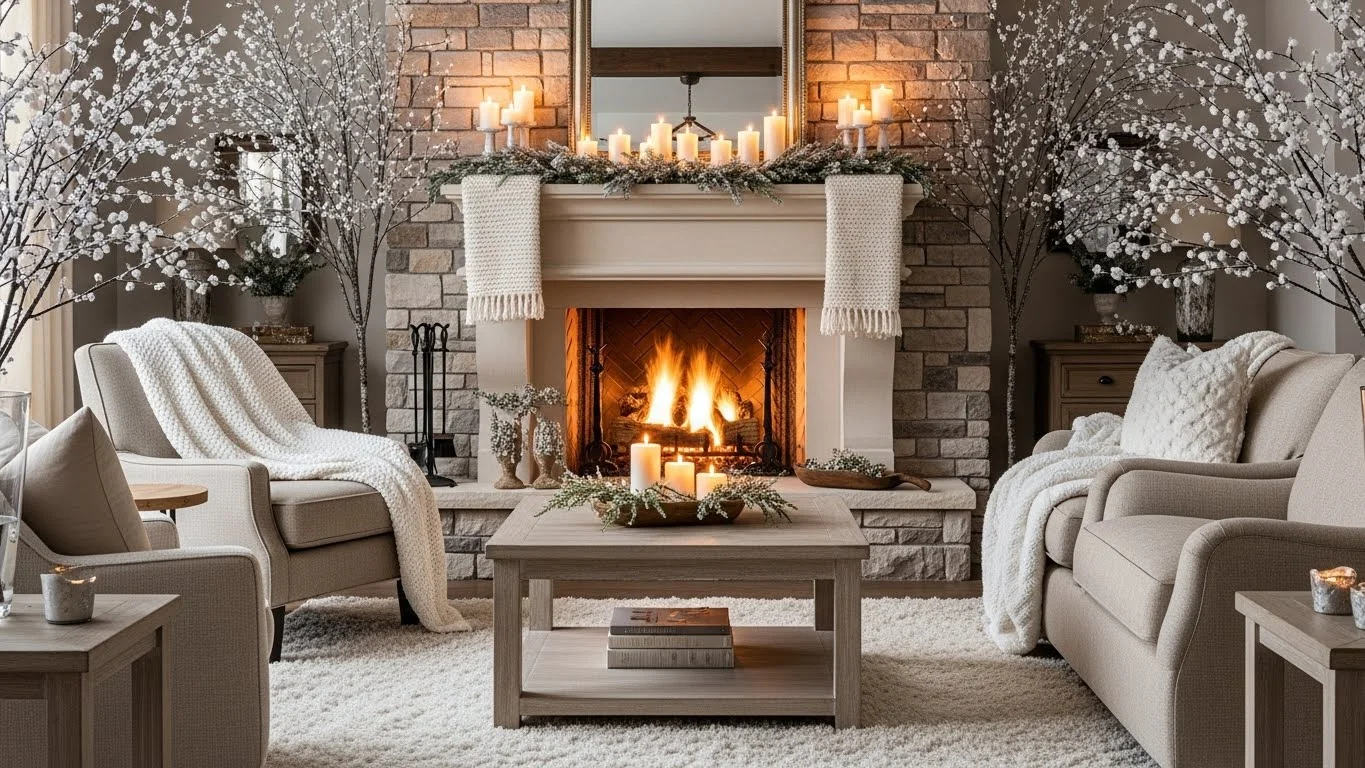25 Chic Winter Fireplace Styling Ideas That Glow All Season