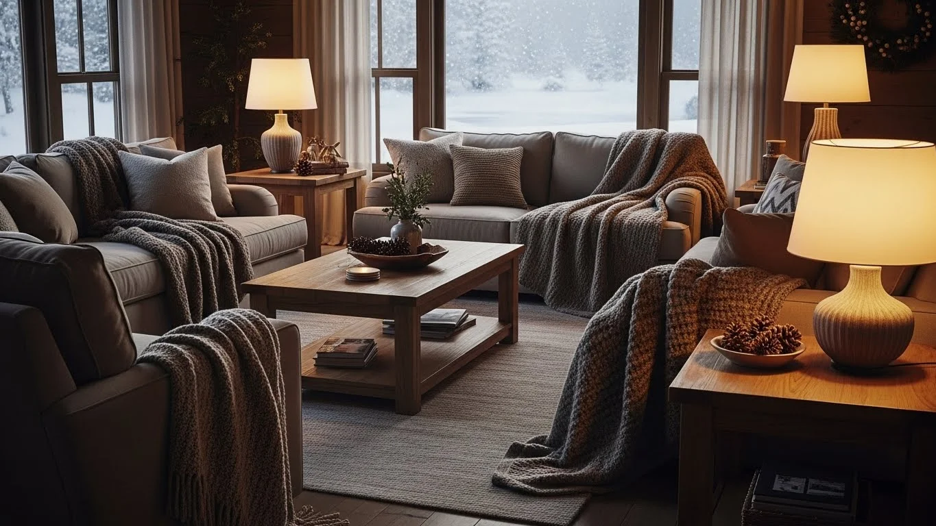 25 Cozy Winter Living Room Decor Ideas That Warm Every Corner