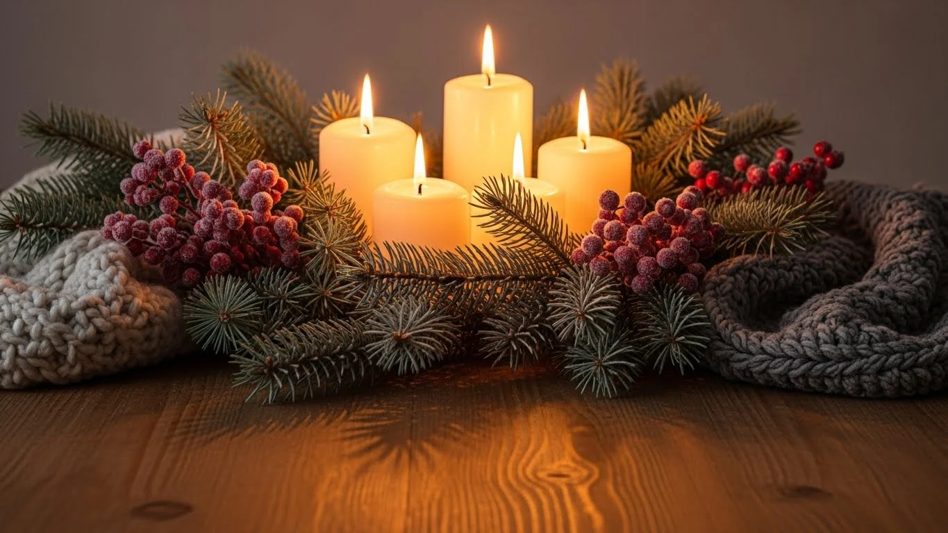 25 Romantic Winter Candle Decor Ideas That Add Cozy Glow
