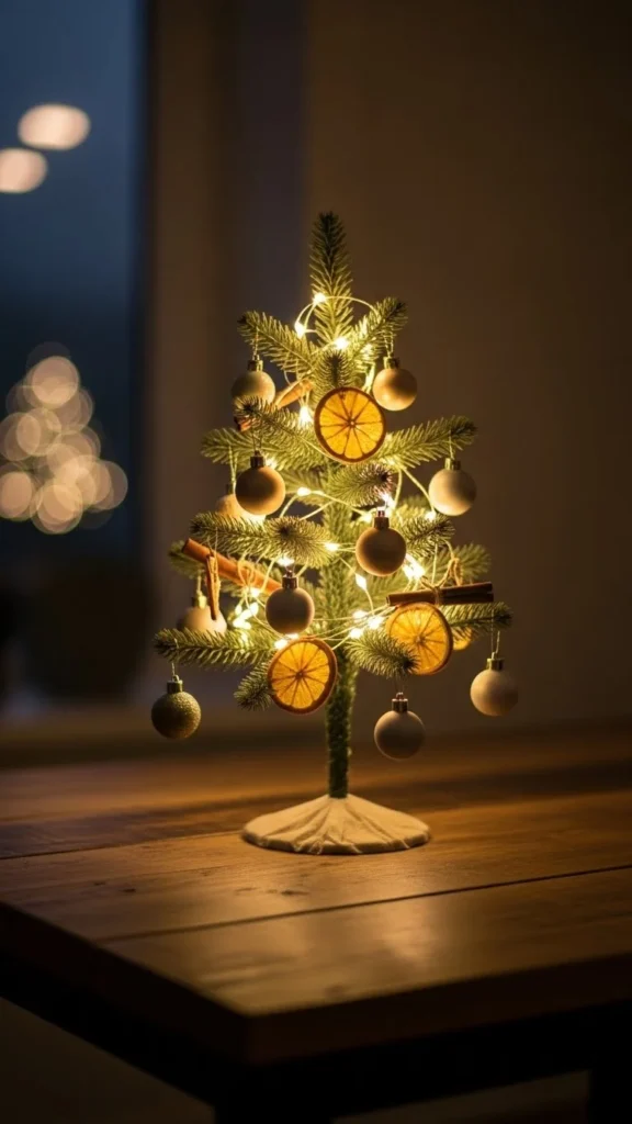 A Minimal Holiday Tree