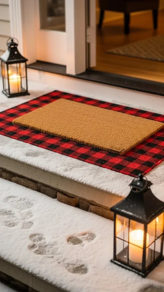 A Soft Winter Doormat Layer