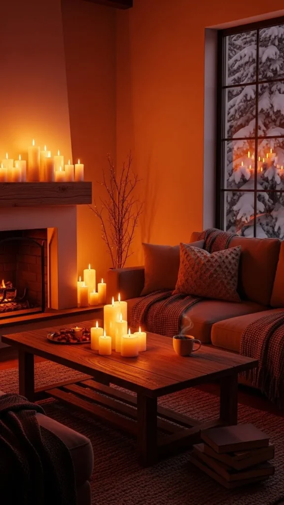 Add Candlelight for Soft Warmth
