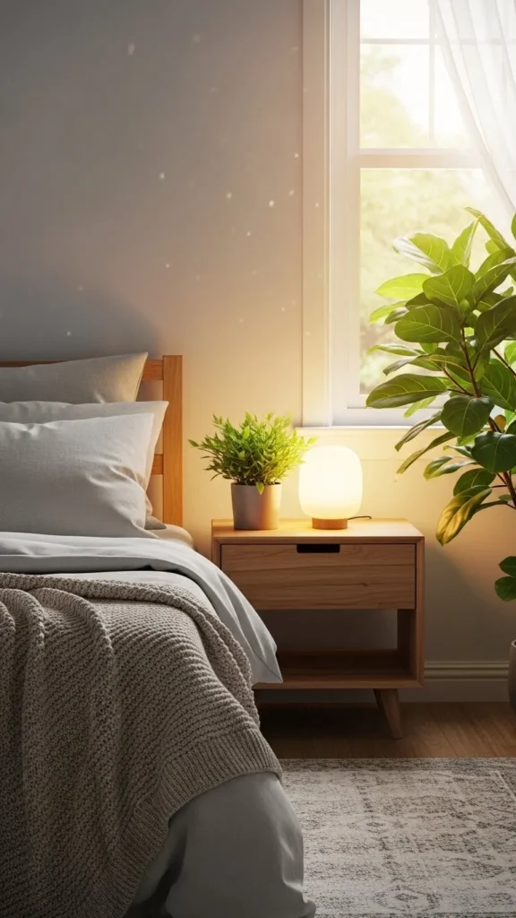 Add Greenery for a Fresh, Relaxing Touch