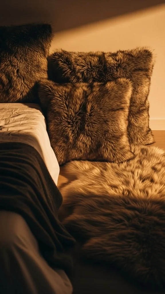 Add Soft Faux Fur Accents