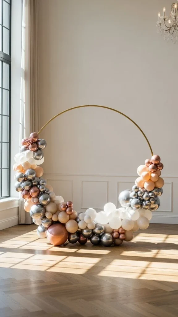 Balloon Ring Frame Display