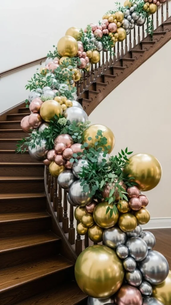 Balloon Staircase Wrap