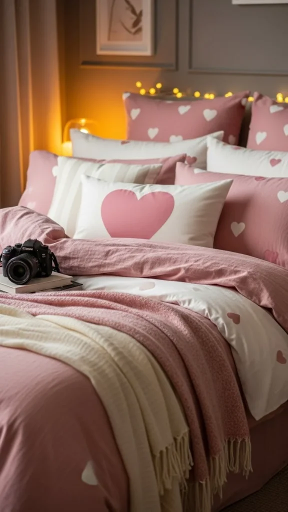 Bedroom Pillow Layering