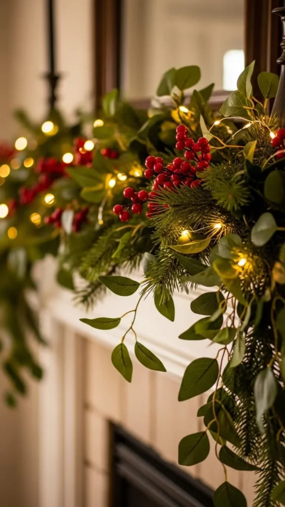 Berry-Touched Garland for Soft Color