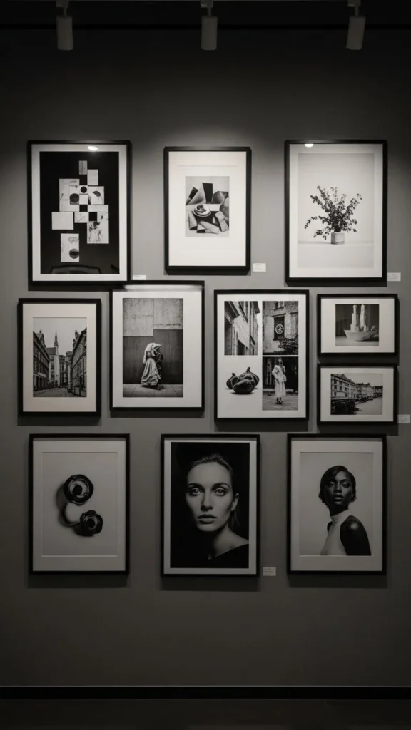 Black Frame Mood Wall