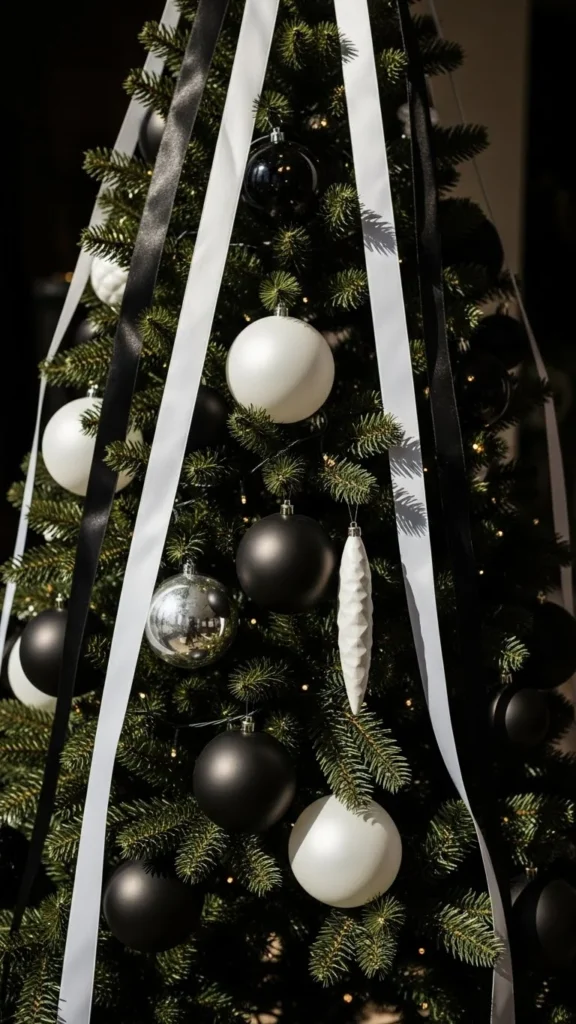 Black & White Chic Tree