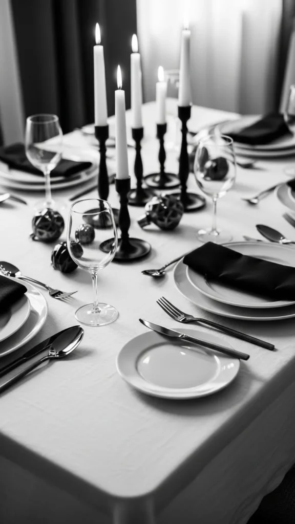 Black and White Modern Chic