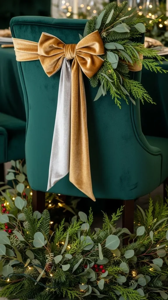 Bow and Greenery Duo