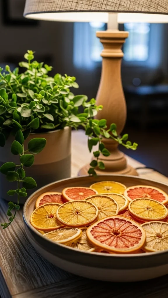 Bowl of Dried Citrus