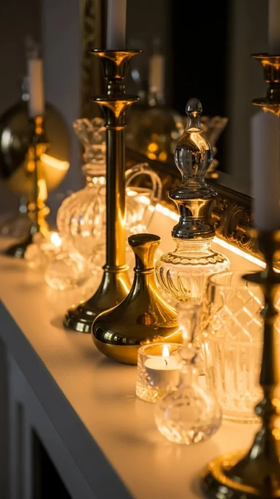 Brass and Glass Pairing