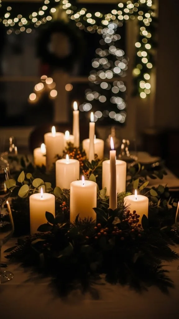 Candle Clusters in Mixed Heights