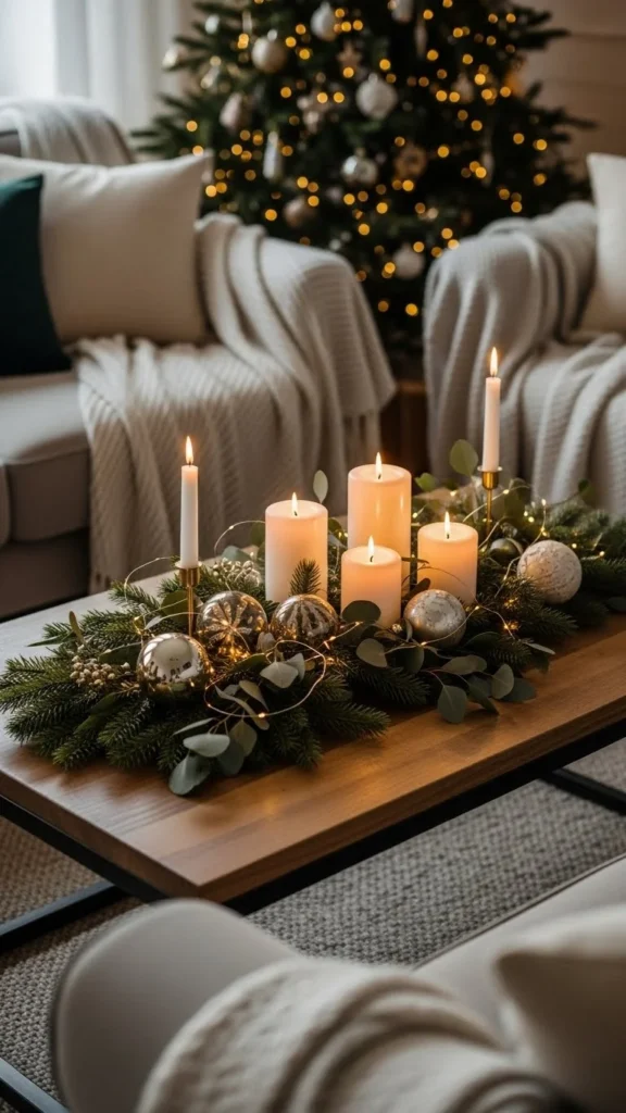 Christmas Coffee Table Decor