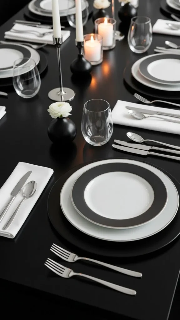 Classic Black-and-White Simplicity