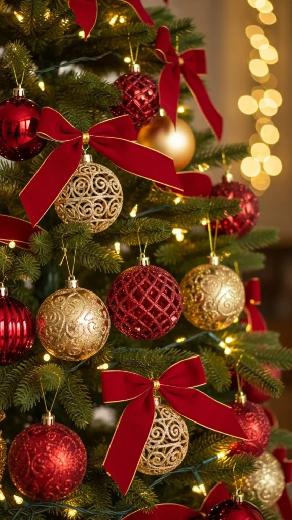 Classic Red & Gold Tree