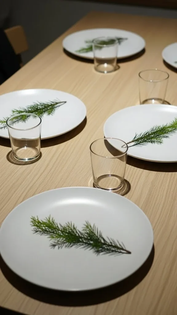 Clean Minimalist Setting