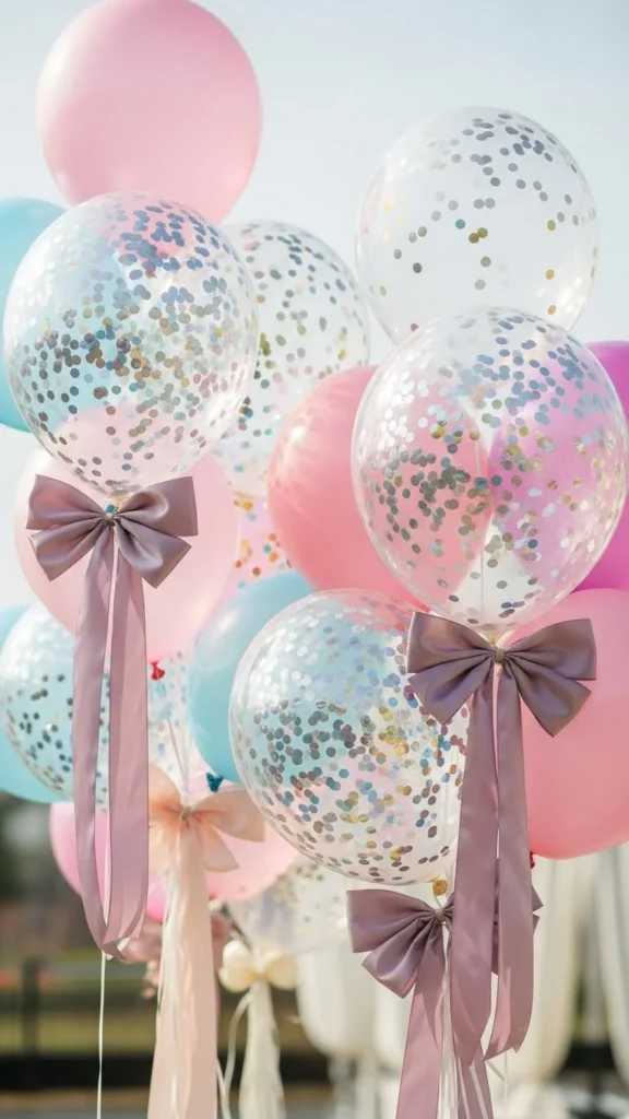 Confetti Balloon Bouquets