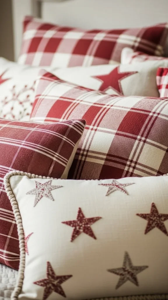 Cozy Christmas Throw Pillows