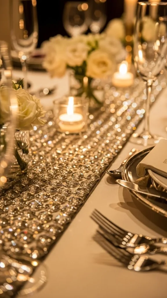 Crystal Beaded Runner