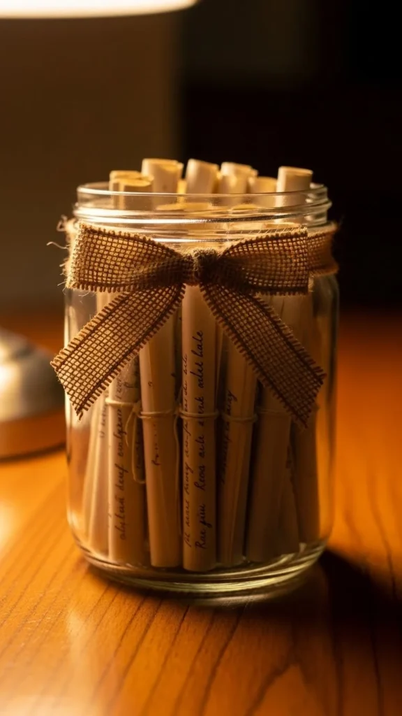 DIY New Year Memory Jars